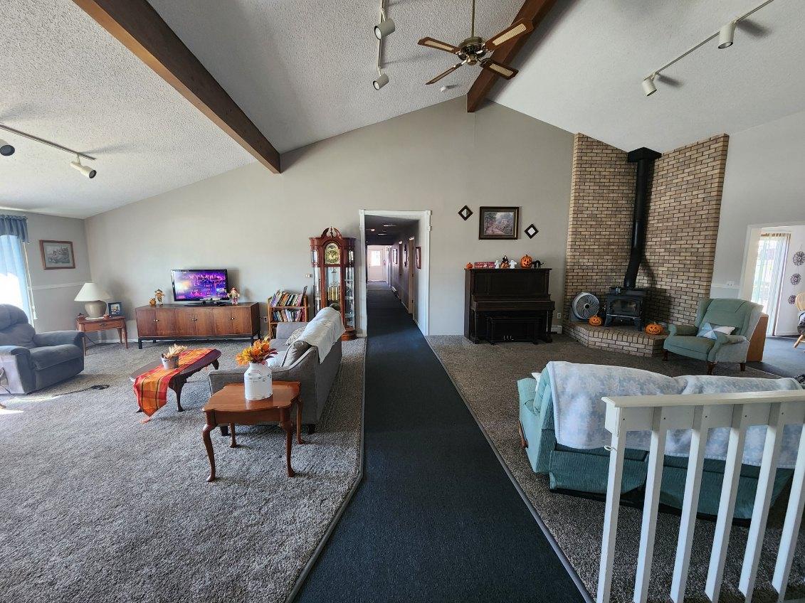 Common living room inside Charleston at Keenesburg